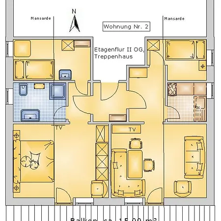 Gaestehaus Else Lägenhet